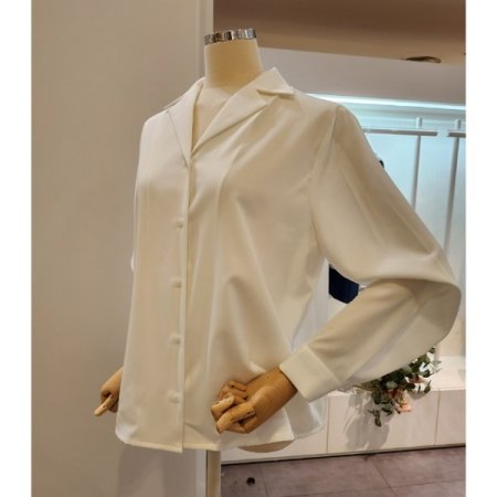 기본 카라 블라우스