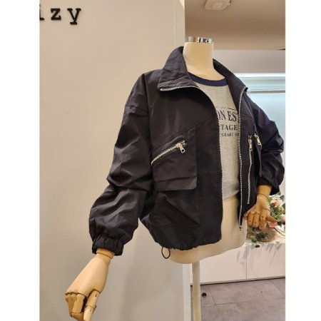 양 포켓 야상점퍼