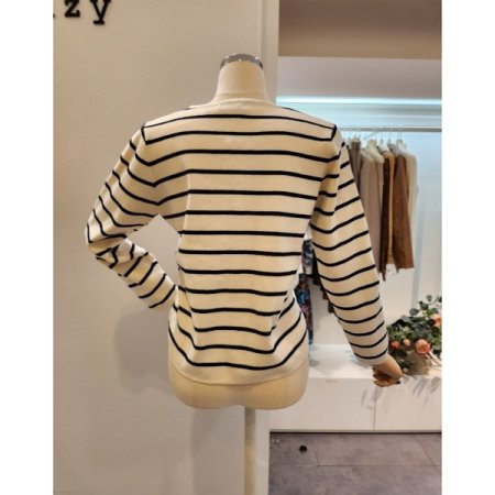 기본핏 스트라이프 가디건