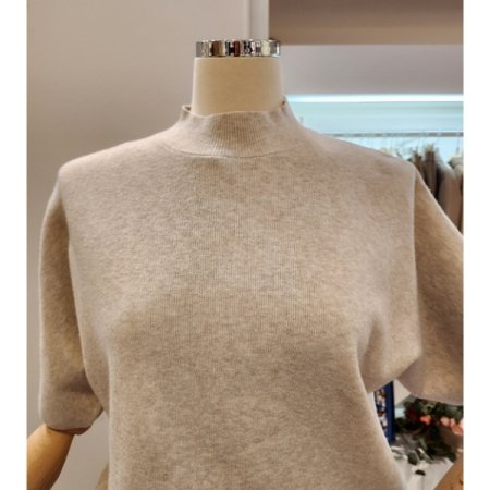 반목 루즈핏 무지 니트