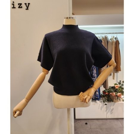 반목 루즈핏 무지 니트