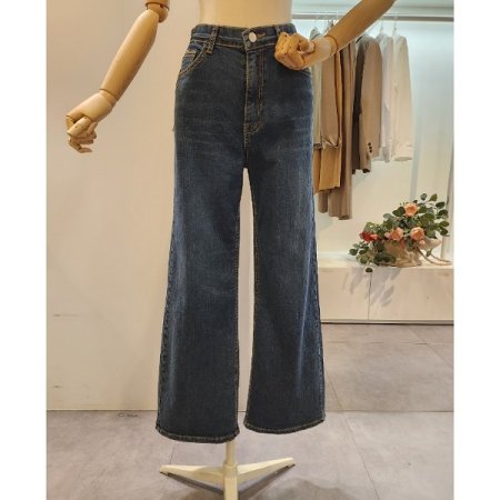 베이직 데님 부츠컷 팬츠