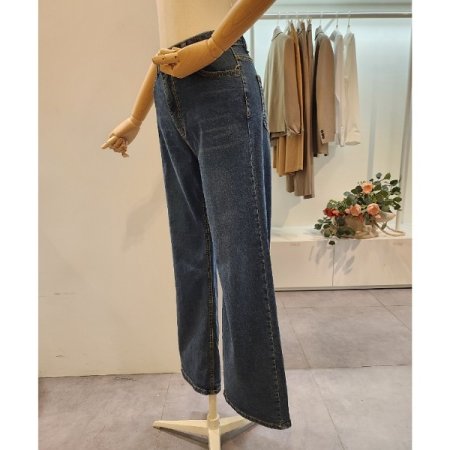 베이직 데님 부츠컷 팬츠