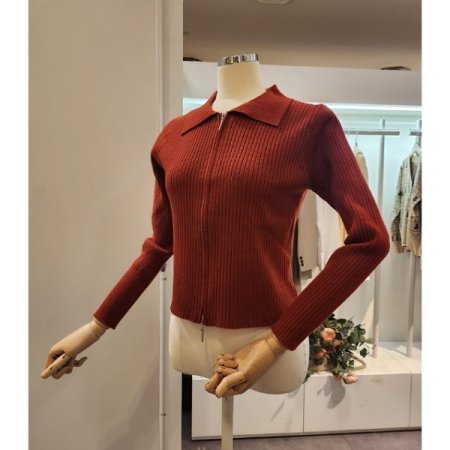 카라 골지 투웨이 가디건