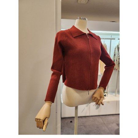 카라 골지 투웨이 가디건