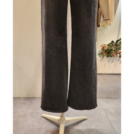 흑청 부츠컷 팬츠