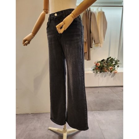 흑청 부츠컷 팬츠