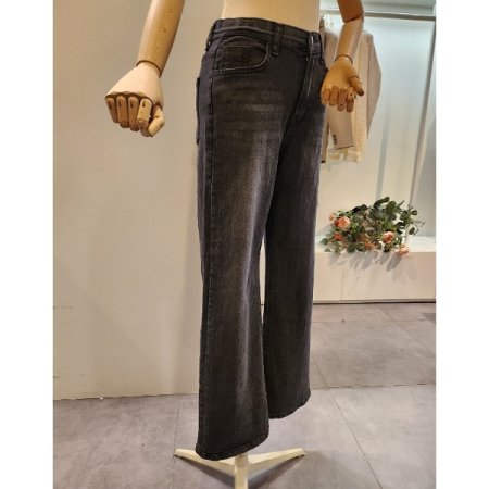 흑청 부츠컷 팬츠