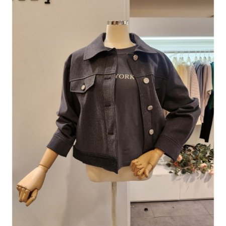 스탠카라 심플 자켓