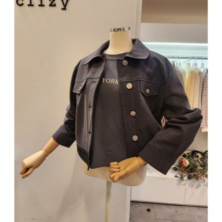 스탠카라 심플 자켓