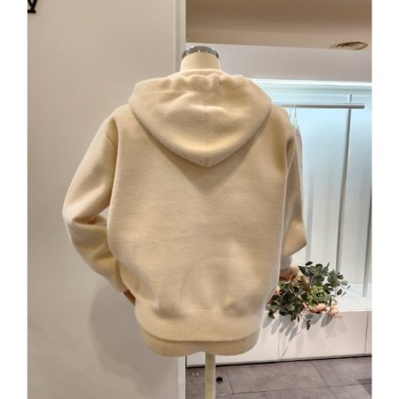 후드넥 양포켓 집업 가디건