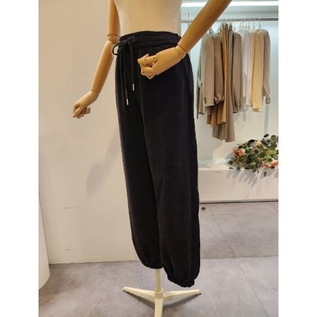 밴딩 골덴 조거 팬츠