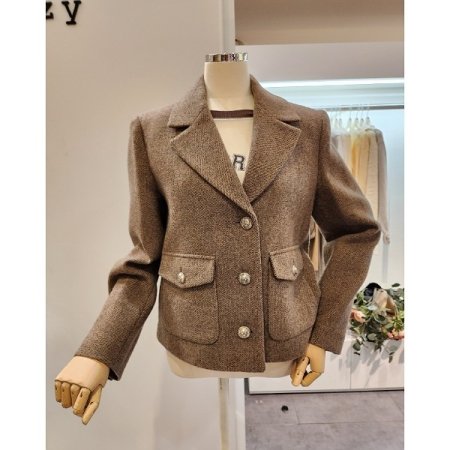 양포켓 쓰리버튼 자켓