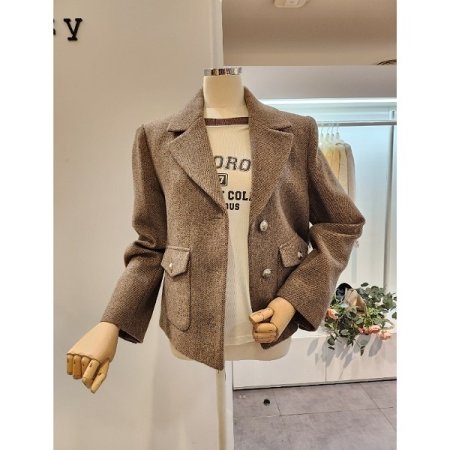 양포켓 쓰리버튼 자켓