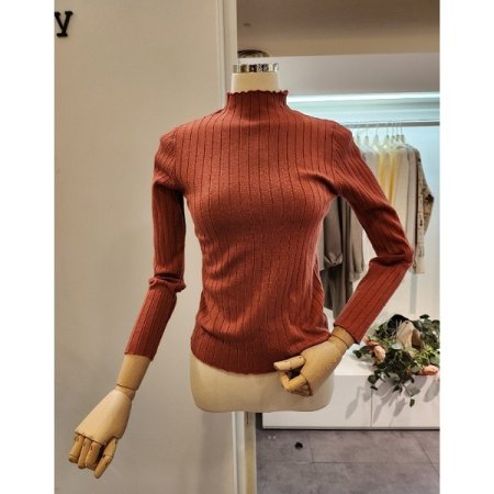 빅 골지 폴라 니트