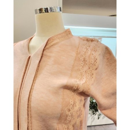 양 레이스 니트