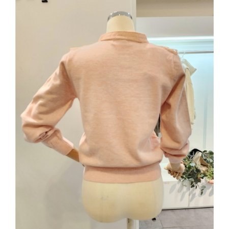 양 레이스 니트