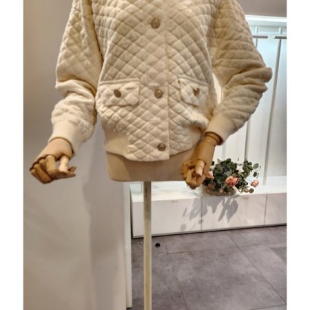 소프트 카라 점퍼형 가디건