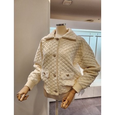 소프트 카라 점퍼형 가디건