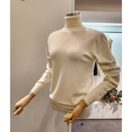 기본 무지 폴라 니트