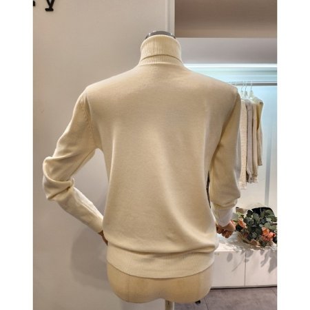 기본 무지 폴라 니트