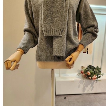 어깨 숄 가디건 세트