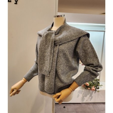 어깨 숄 가디건 세트