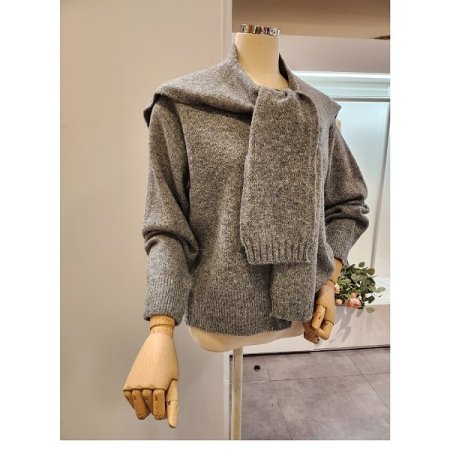 어깨 숄 가디건 세트