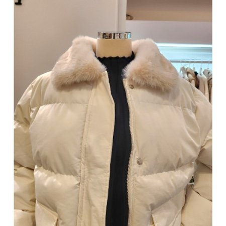 퍼카라 스트링 패딩 점퍼