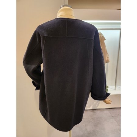 노카라 핸드메이드 하프 코트