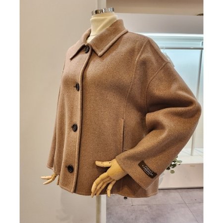 울 캐시미어 블랜디드 코트