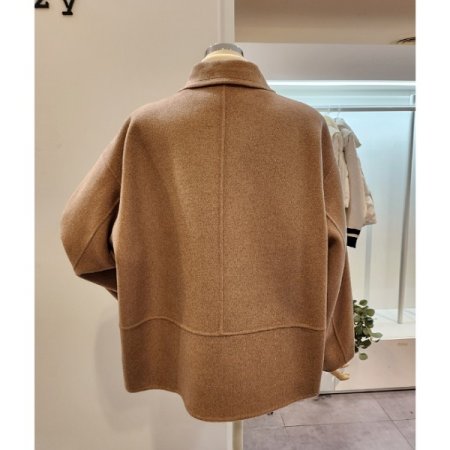 울 캐시미어 블랜디드 코트