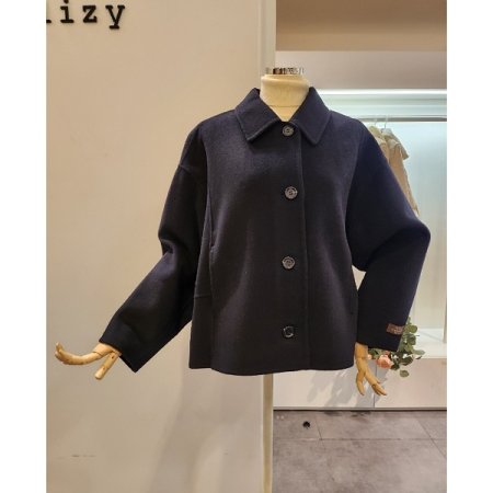 울 캐시미어 블랜디드 코트