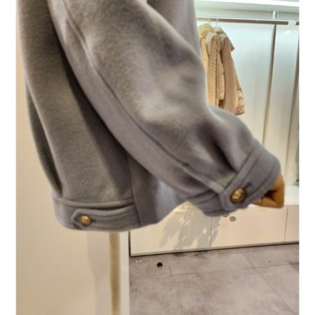 울 캐시미어 블랜디드 코트