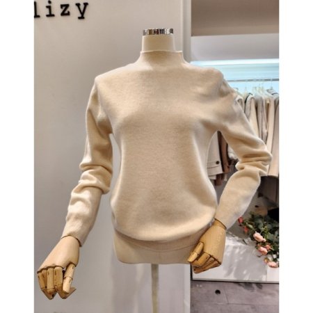 반목 베이직 슬림핏 니트