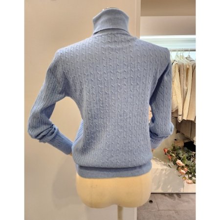 미니 케이블 폴라 니트