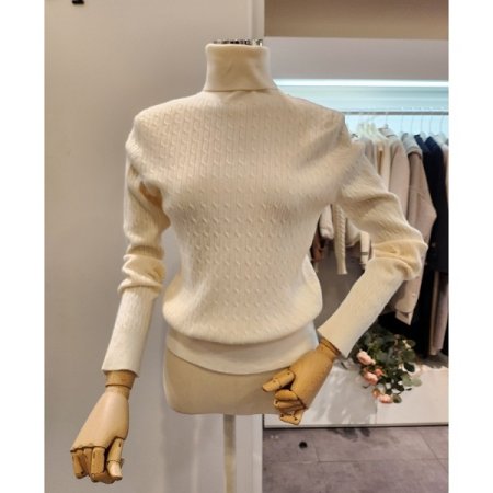 미니 케이블 폴라 니트