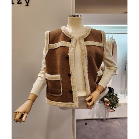 양털 무스탕 베스트