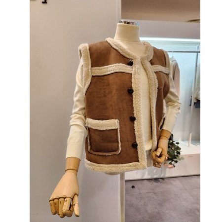 양털 무스탕 베스트