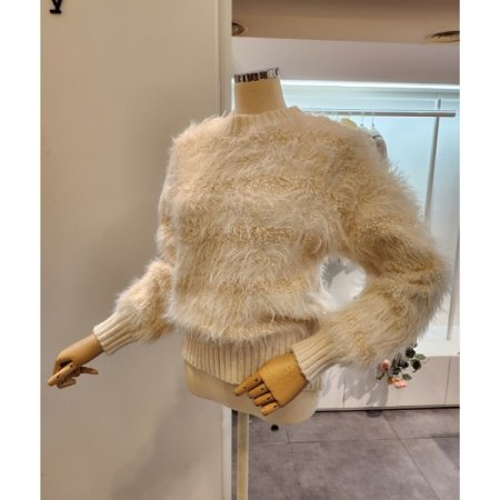 글리터 퍼 니트