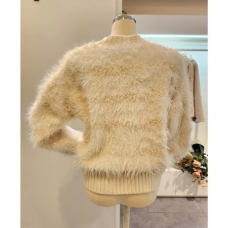 글리터 퍼 니트