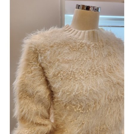 글리터 퍼 니트