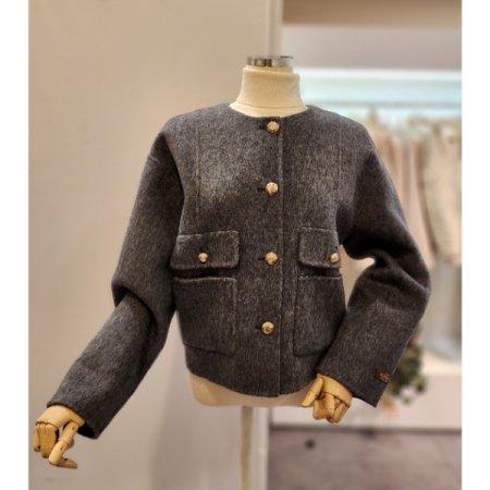 노카라 알파카 블랜디드 자켓