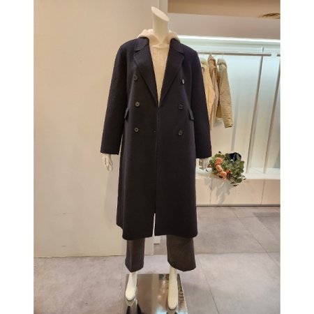 캐시미어 블랜디드 더블 코트