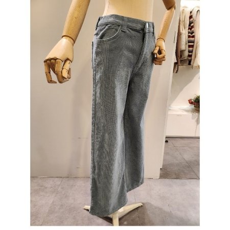 코듀로이 일자 와이드 팬츠