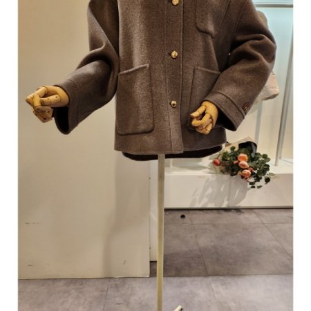 쓰리포켓 스탠카라 자켓