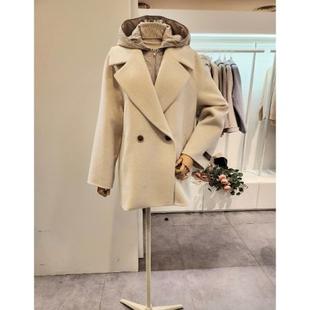 후드라이너 캐시미어 블랜디드 자켓