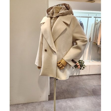 후드라이너 캐시미어 블랜디드 자켓