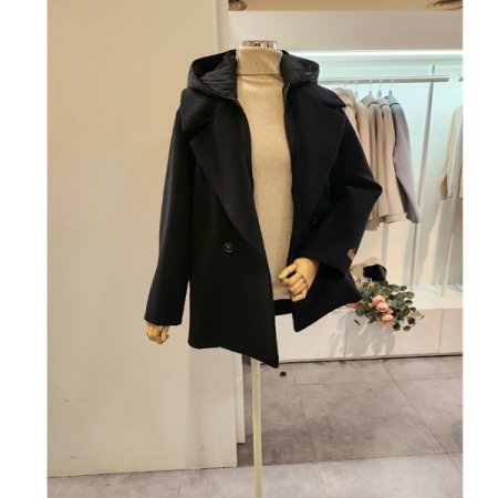 후드라이너 캐시미어 블랜디드 자켓