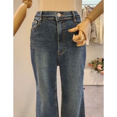 기모 데님 부츠컷 팬츠